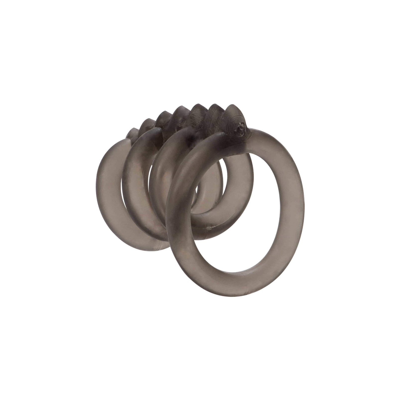 California Exotics - Dr Joel Kaplan Support Master Triple Smooth Cock Cage (Grey) Rubber Cock Cage (Non Vibration) 716770064998 CherryAffairs