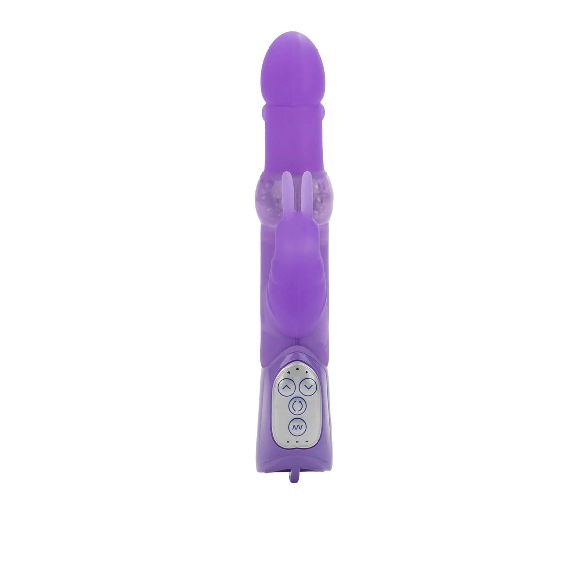 California Exotics - Jack Rabbit Premium Silicone Jack Rabbit Vibrator (Purple) Rabbit Dildo (Vibration) Non Rechargeable 716770065599 CherryAffairs