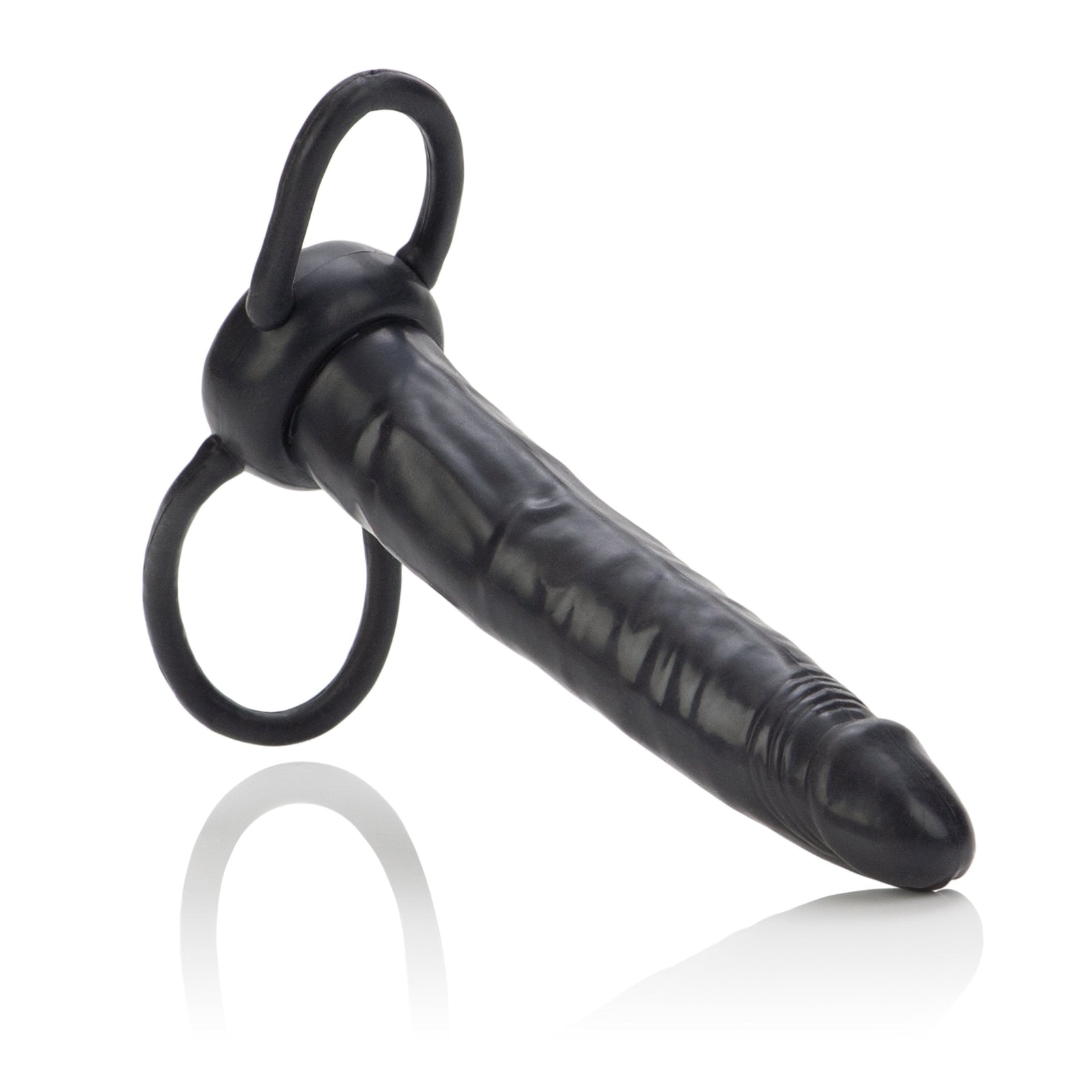 California Exotics - Accommodator Dual Penetrator Dildo (Black) Double Dildo (Non Vibration) Singapore