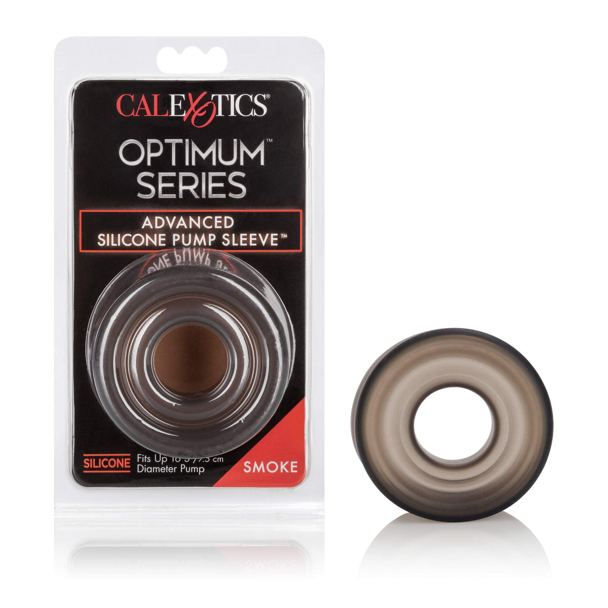 California Exotics - Optimum Series Advanced Silicone Pump Sleeve (Smoke) Novelties (Non Vibration)