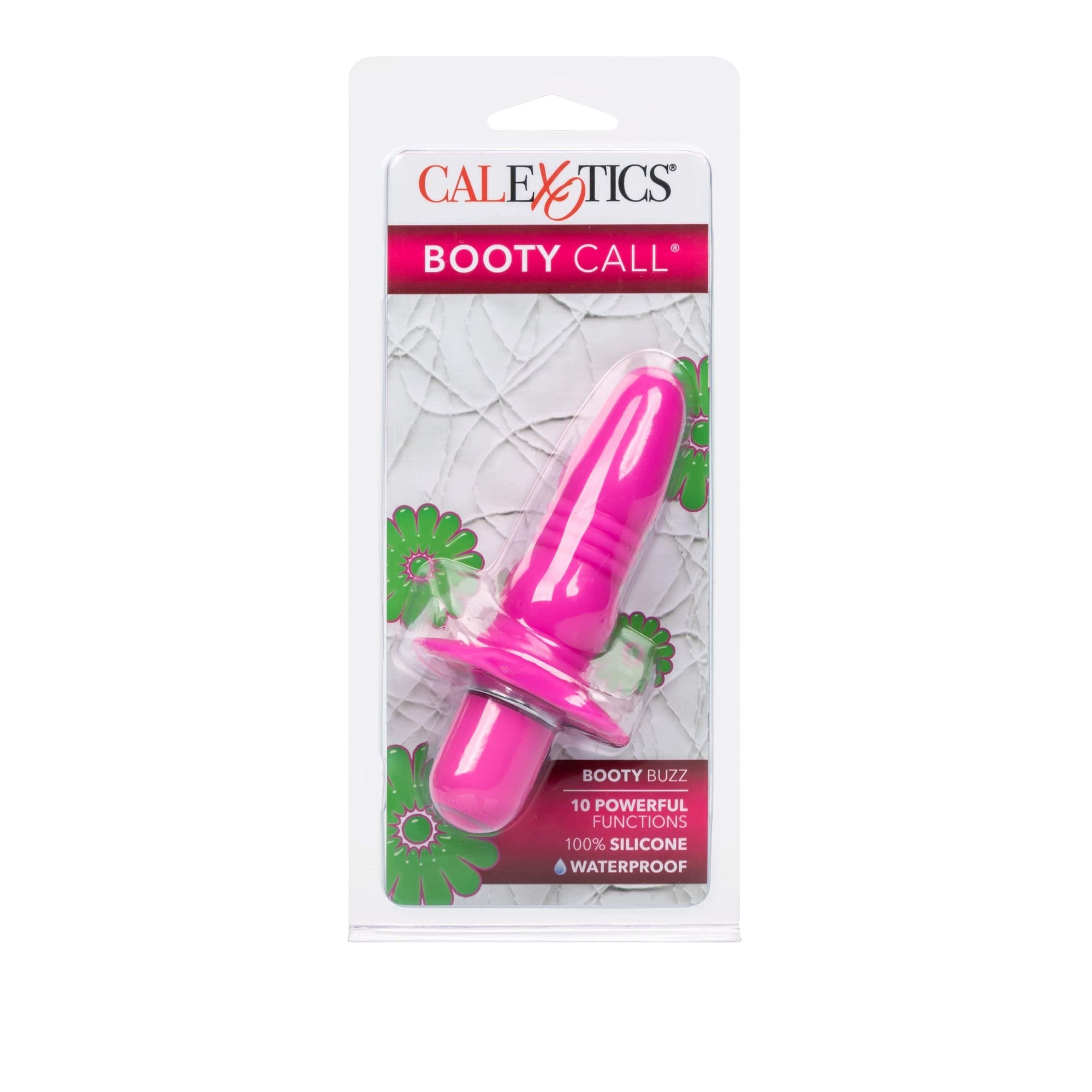 California Exotics - Booty Call Booty Buzz Vibrating Anal Plug (Pink) Anal Plug (Vibration) Non Rechargeable 716770067531 CherryAffairs