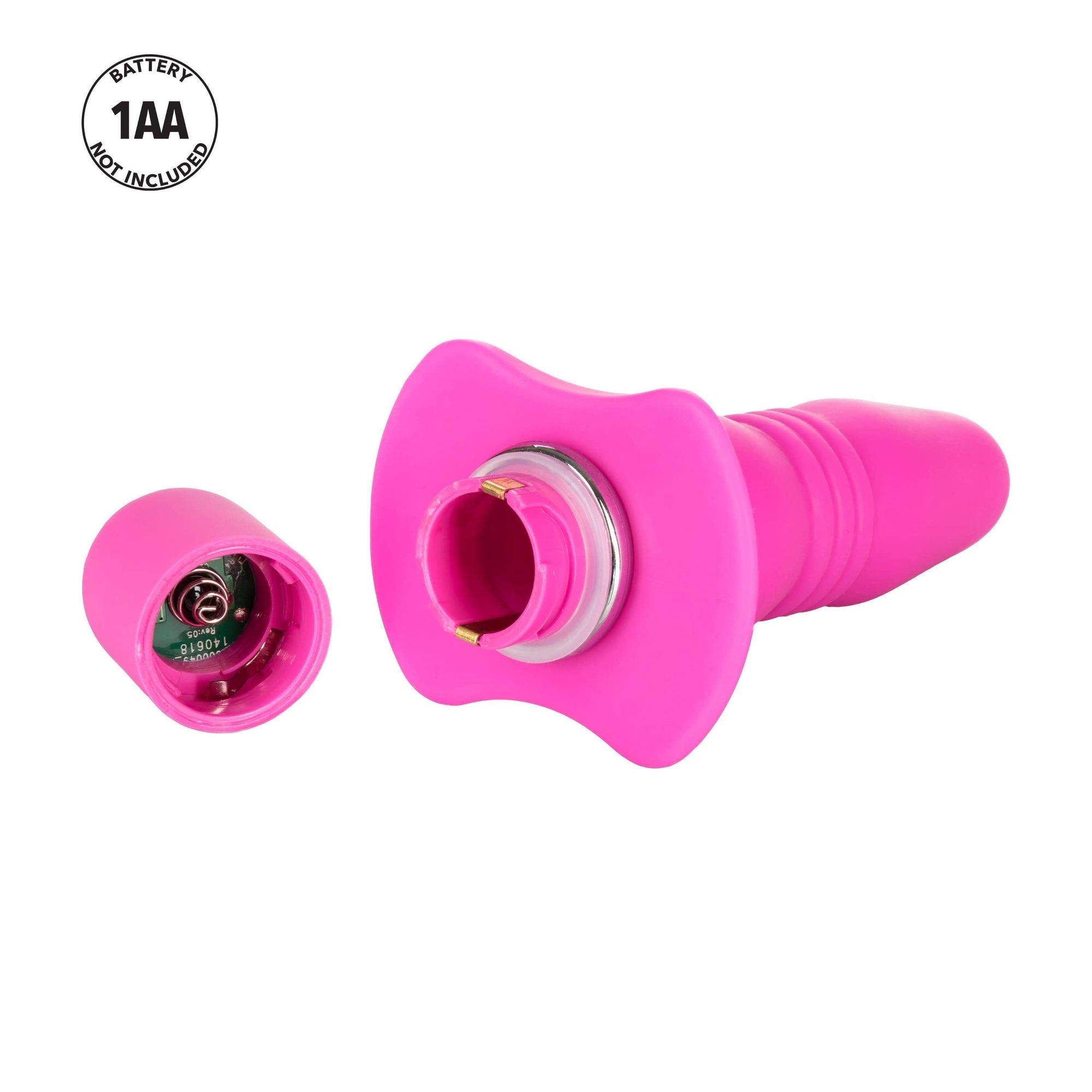 California Exotics - Booty Call Booty Buzz Vibrating Anal Plug (Pink) Anal Plug (Vibration) Non Rechargeable 716770067531 CherryAffairs