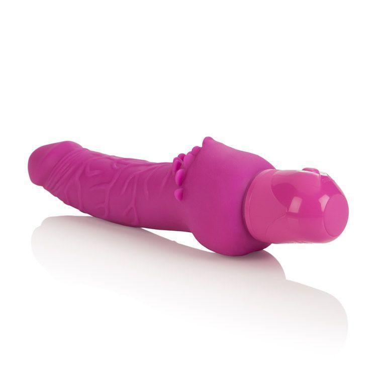 California Exotics - Power Stud Cliterrific Vibrator (Pink) G Spot Dildo (Vibration) Non Rechargeable - CherryAffairs Singapore