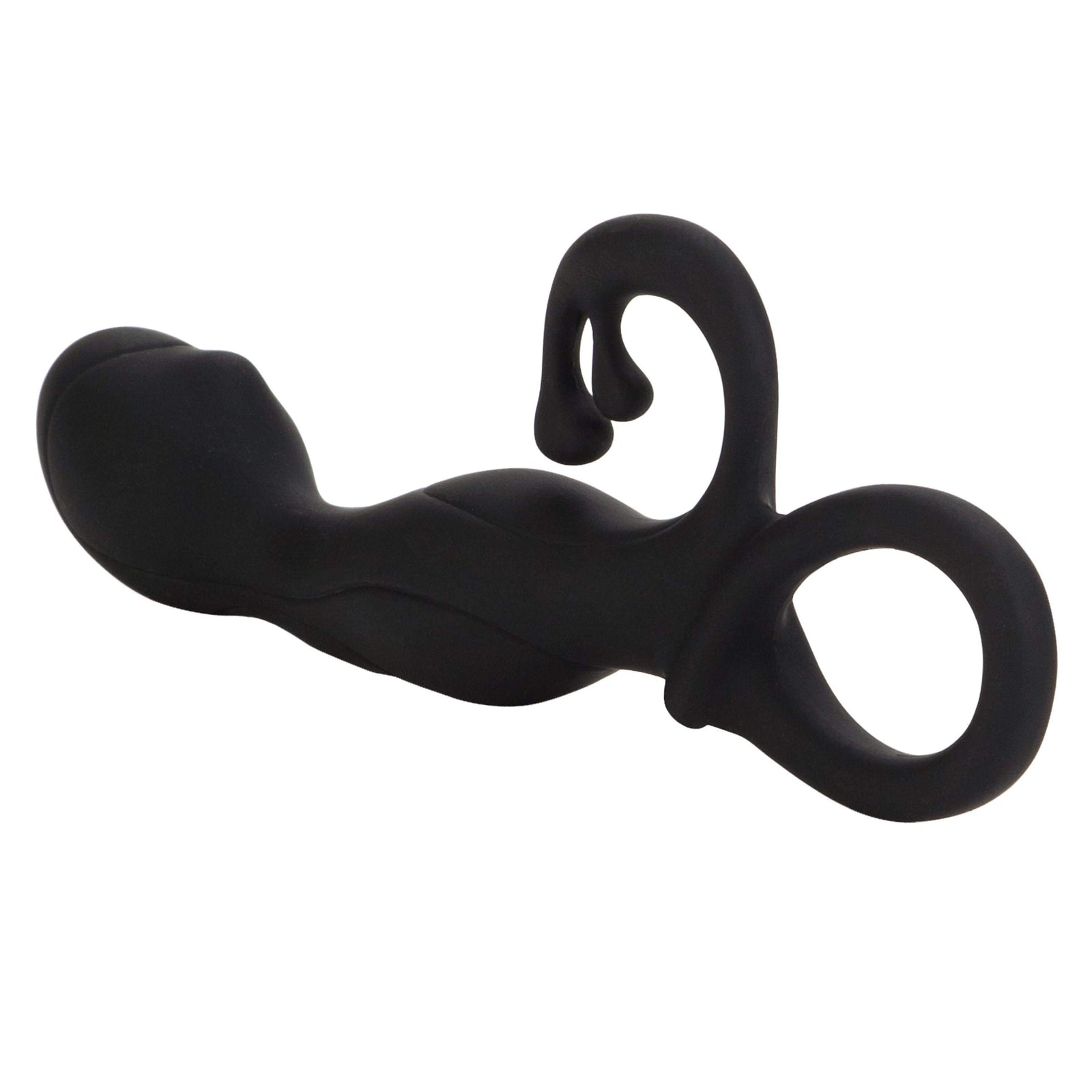 California Exotics - Dr Joel Kaplan Universal Prostate Probe Massager (Black) Anal Plug (Non Vibration) 716770070128 CherryAffairs