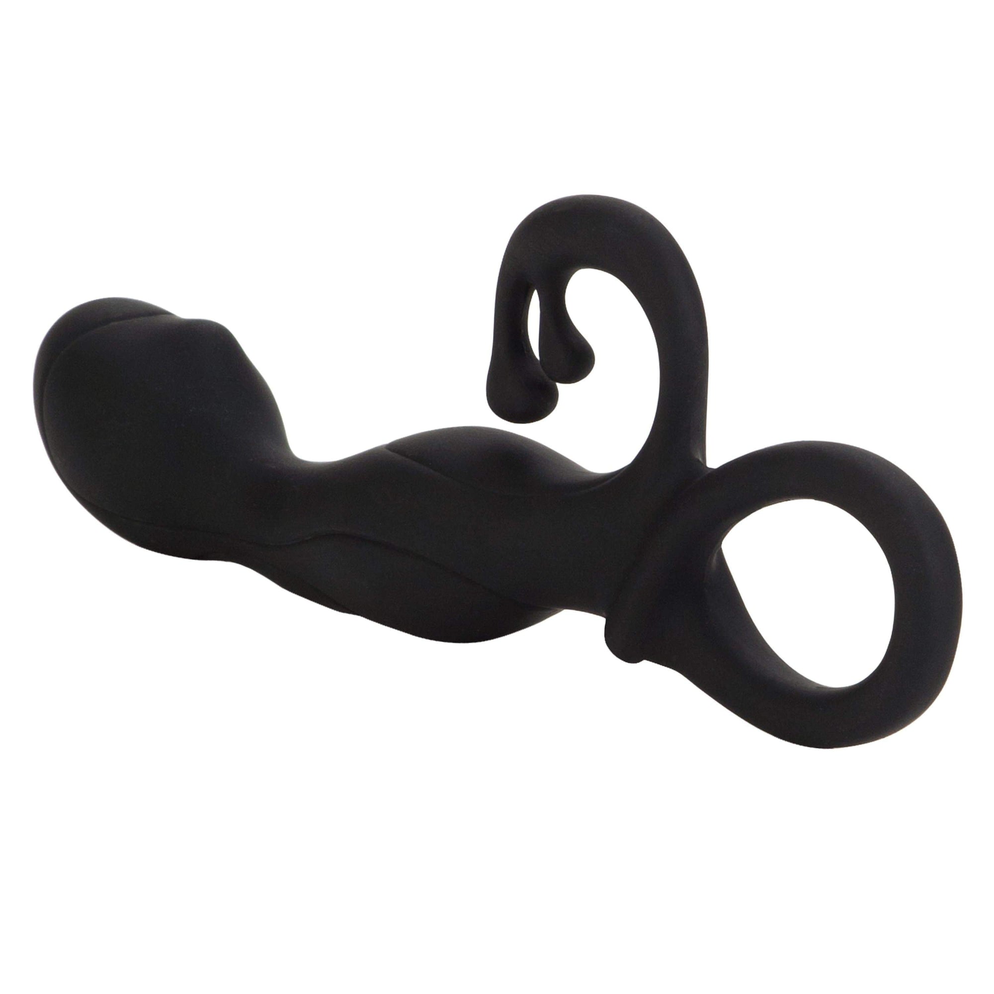 California Exotics - Dr Joel Kaplan Universal Prostate Probe Massager (Black) Anal Plug (Non Vibration) 716770070128 CherryAffairs