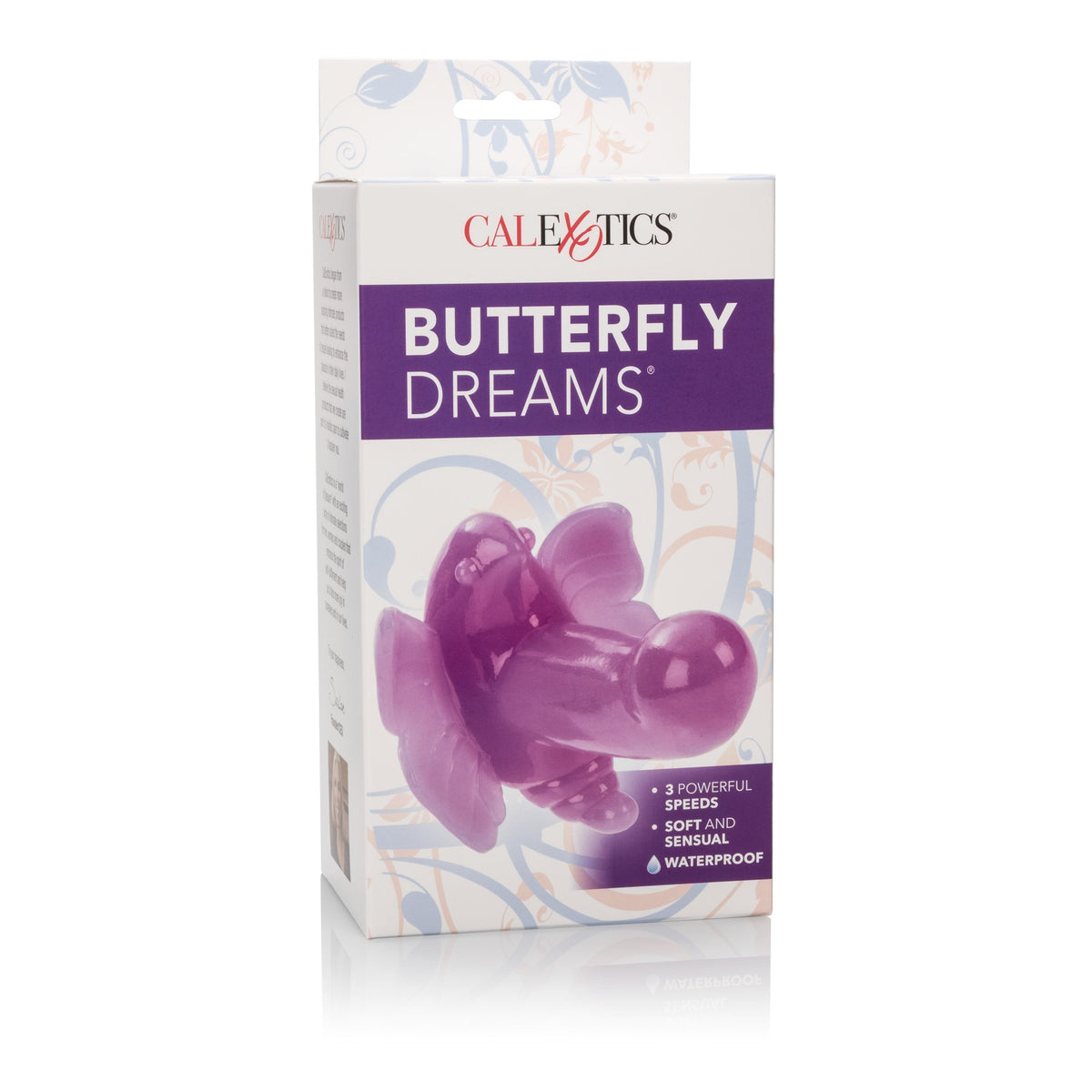 California Exotics - Butterfly Dreams Vibrator (Purple) Non Realistic Dildo w/o suction cup (Vibration) Non Rechargeable Singapore