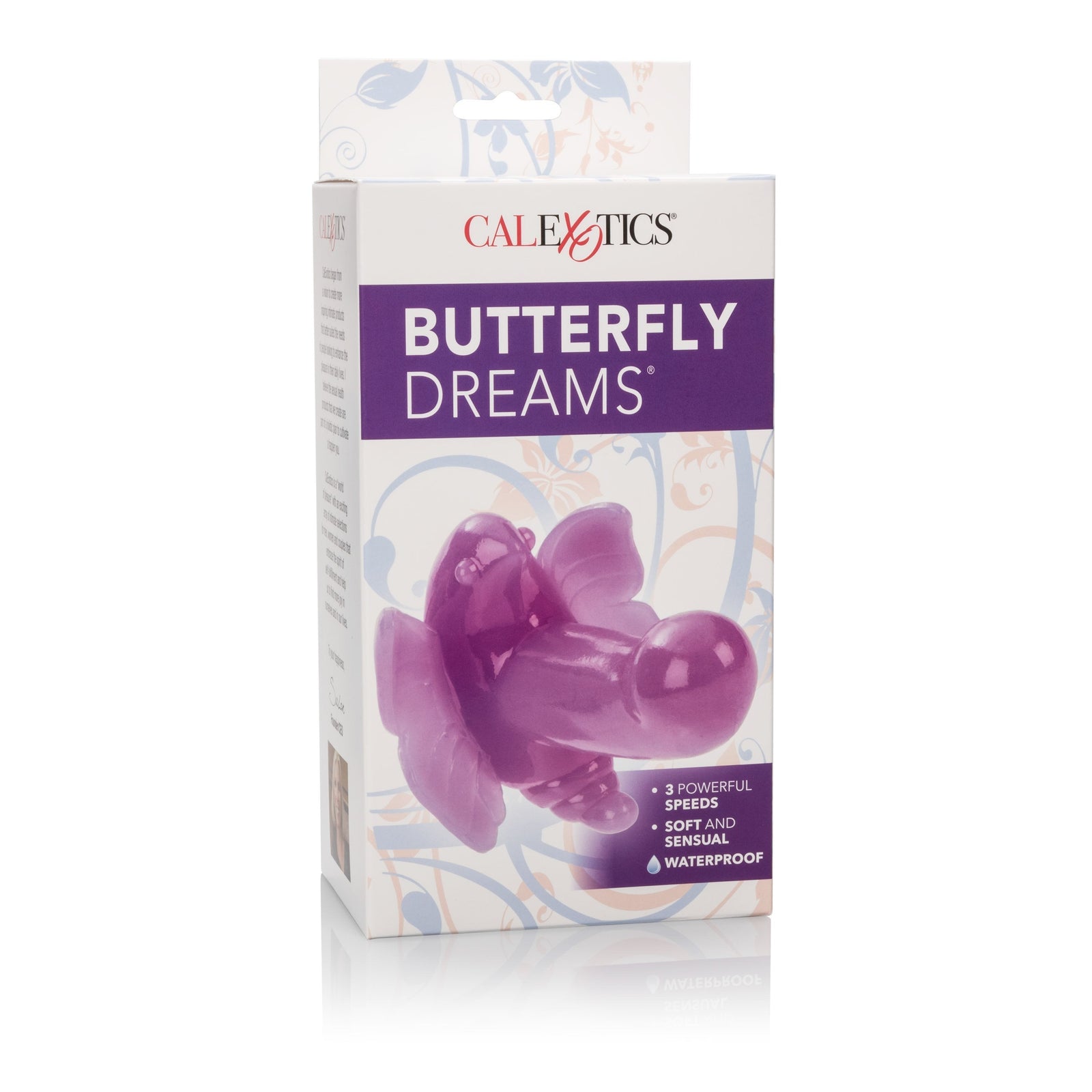 California Exotics - Butterfly Dreams Vibrator (Purple) Non Realistic Dildo w/o suction cup (Vibration) Non Rechargeable Singapore