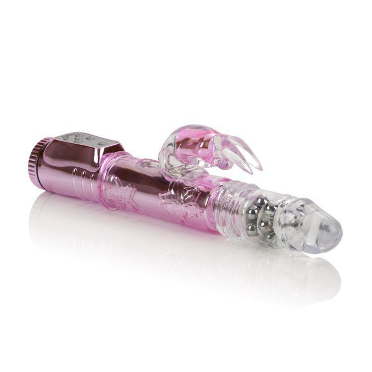 California Exotics - Thrusting Orgasm Jack Rabbit Vibrator (Pink) Rabbit Dildo (Vibration) Non Rechargeable Singapore
