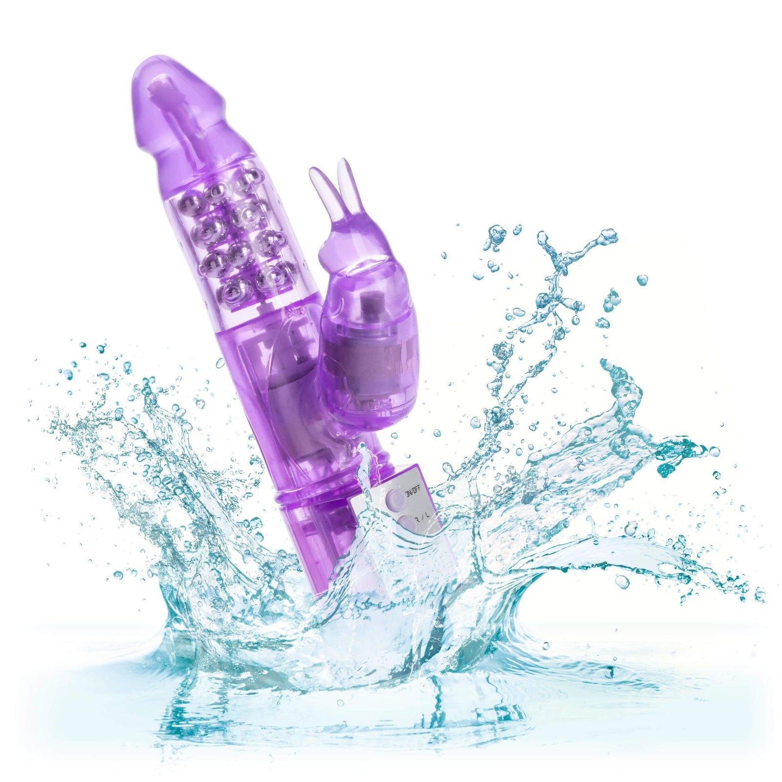 California Exotics - Jack Rabbit My First Jack Rabbit Vibrator (Purple) Rabbit Dildo (Vibration) Non Rechargeable 716770074539 CherryAffairs