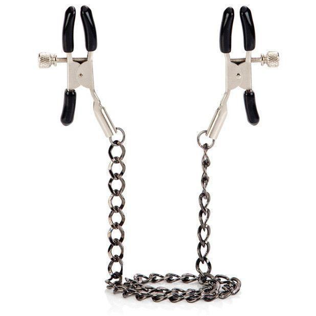 California Exotics - First Time Fetish Nipple Teasers (Silver) Nipple Clamps (Non Vibration) - CherryAffairs Singapore