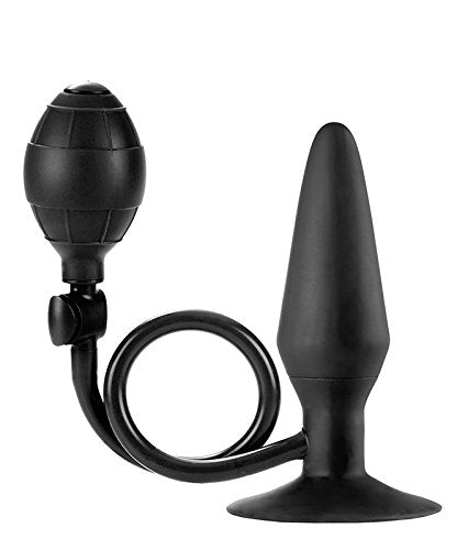 Colt - Large Pumper Anal Plug (Black) - black - Expandable Anal Plug (Non Vibration)