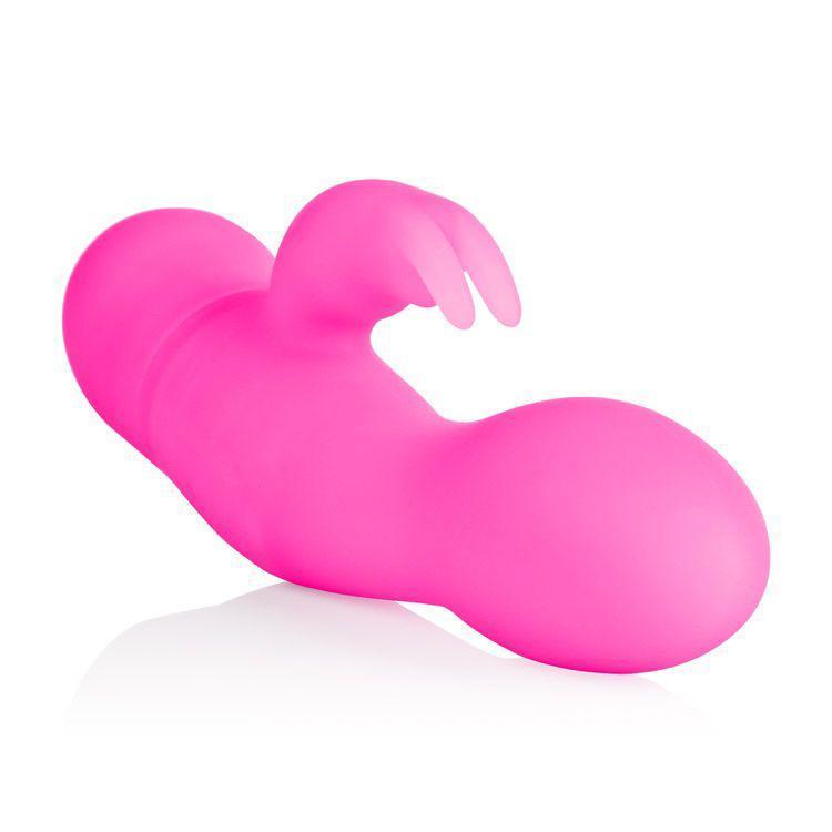 California Exotics - Silicone One Touch Jack Rabbit Vibrator (Pink) Rabbit Dildo (Vibration) Non Rechargeable Singapore