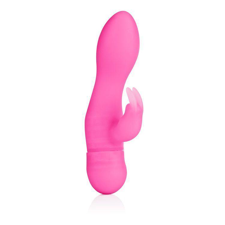 California Exotics - Silicone One Touch Jack Rabbit Vibrator (Pink) Rabbit Dildo (Vibration) Non Rechargeable Singapore