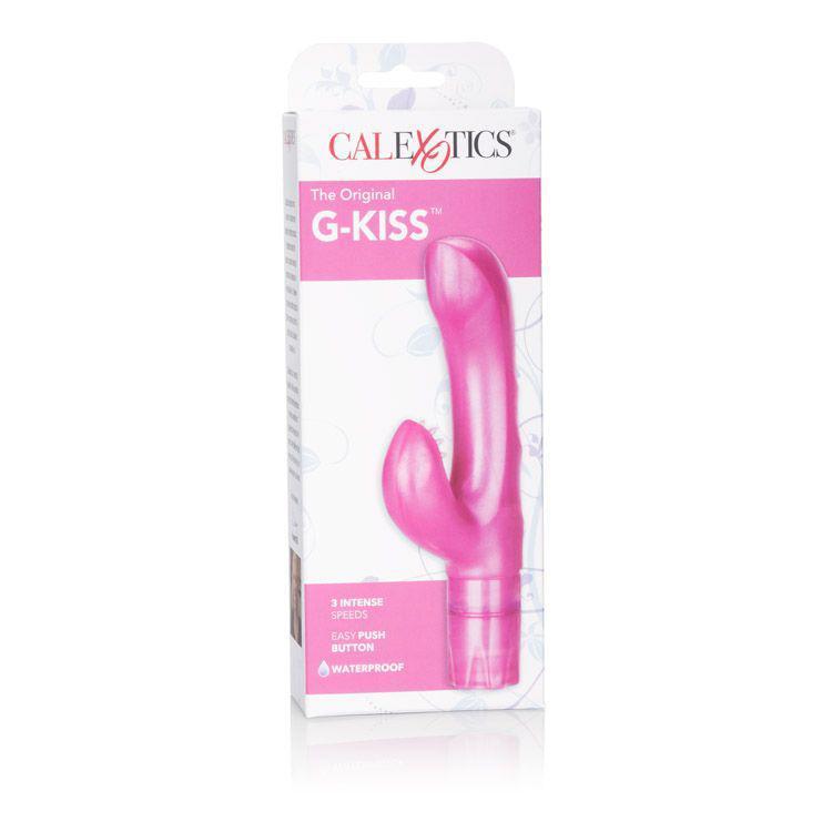 California Exotics - The original G Kiss Rabbit Vibrator (Pink) Rabbit Dildo (Vibration) Non Rechargeable Singapore
