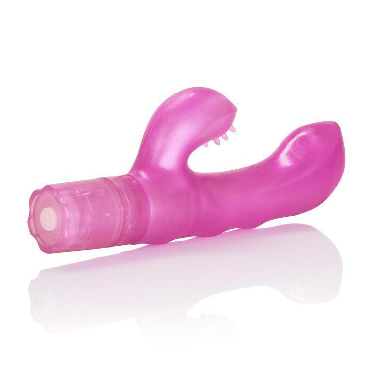California Exotics - The original G Kiss Rabbit Vibrator (Pink) Rabbit Dildo (Vibration) Non Rechargeable Singapore