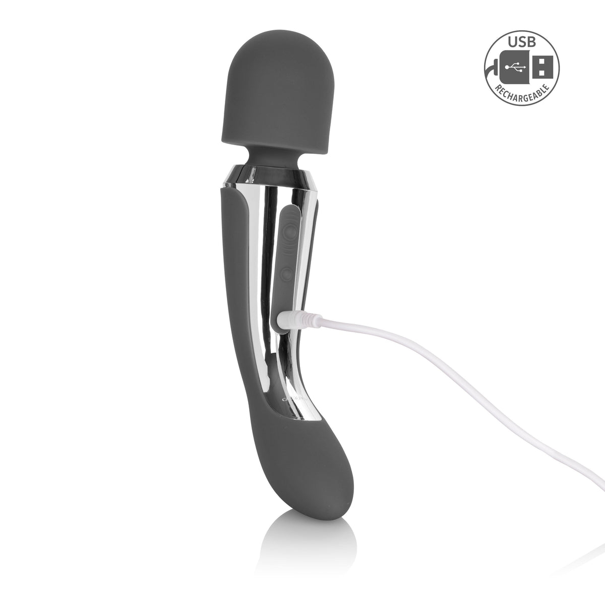 California Exotics - Embrace Rechargeable Body Wand Massager (Black) Wand Massagers (Vibration) Rechargeable Singapore