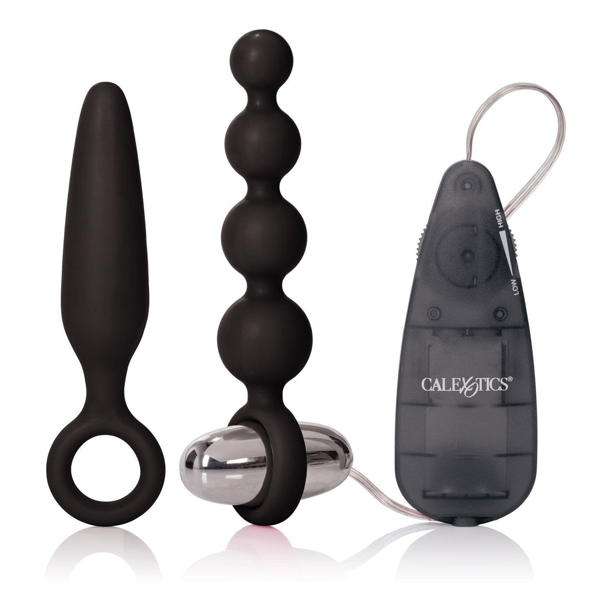 California Exotics - Booty Call Vibro Kit (Black) Anal Plug (Non Vibration) Singapore