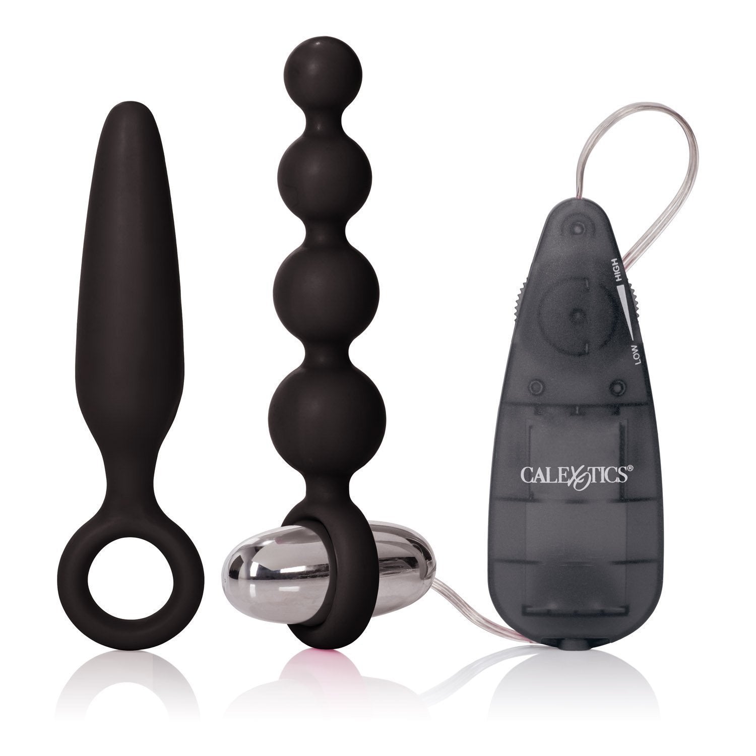 California Exotics - Booty Call Vibro Kit (Black) Anal Plug (Non Vibration) Singapore