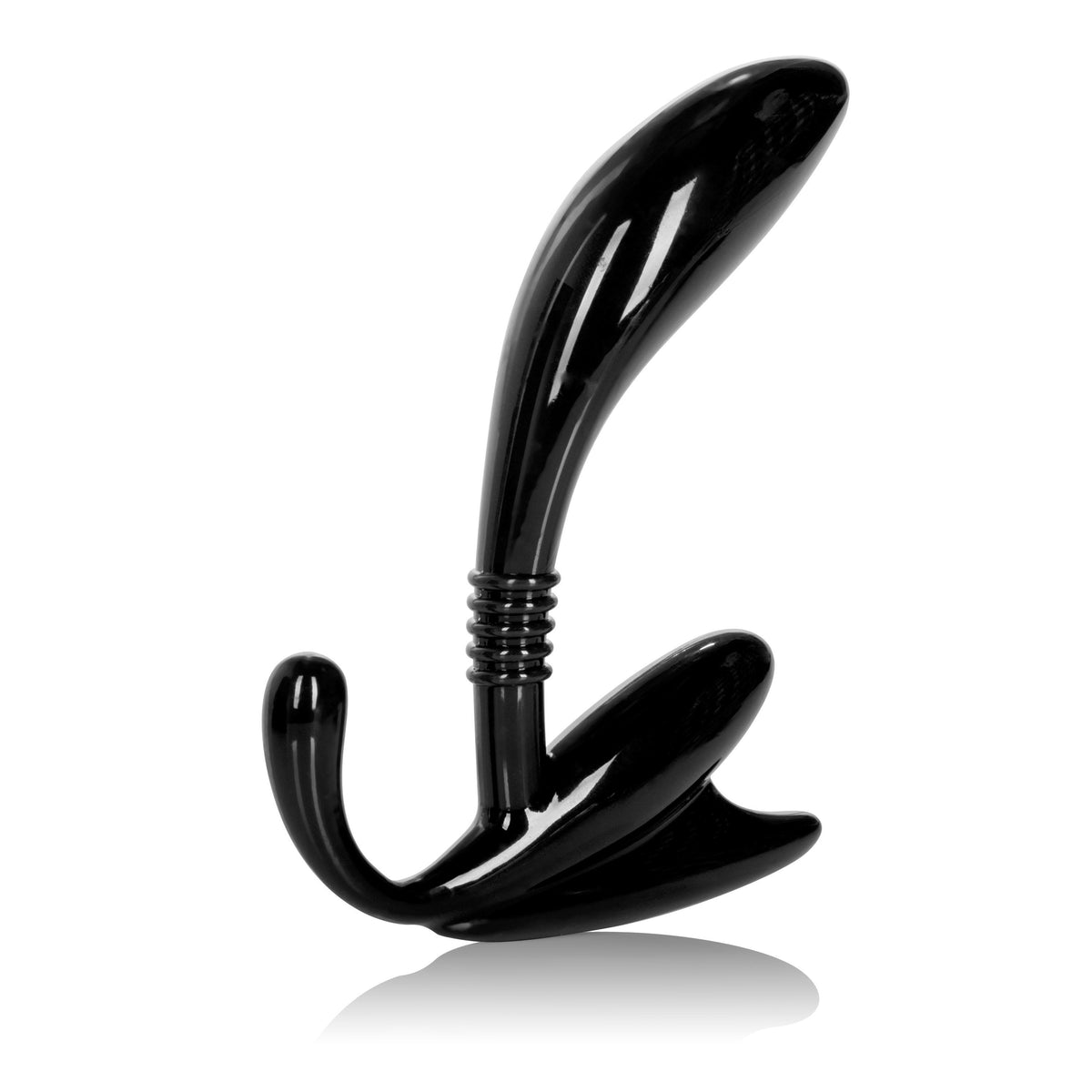 California Exotics - Apollo Curved Prostate Probe Massager (Black) Prostate Massager (Non Vibration) Singapore