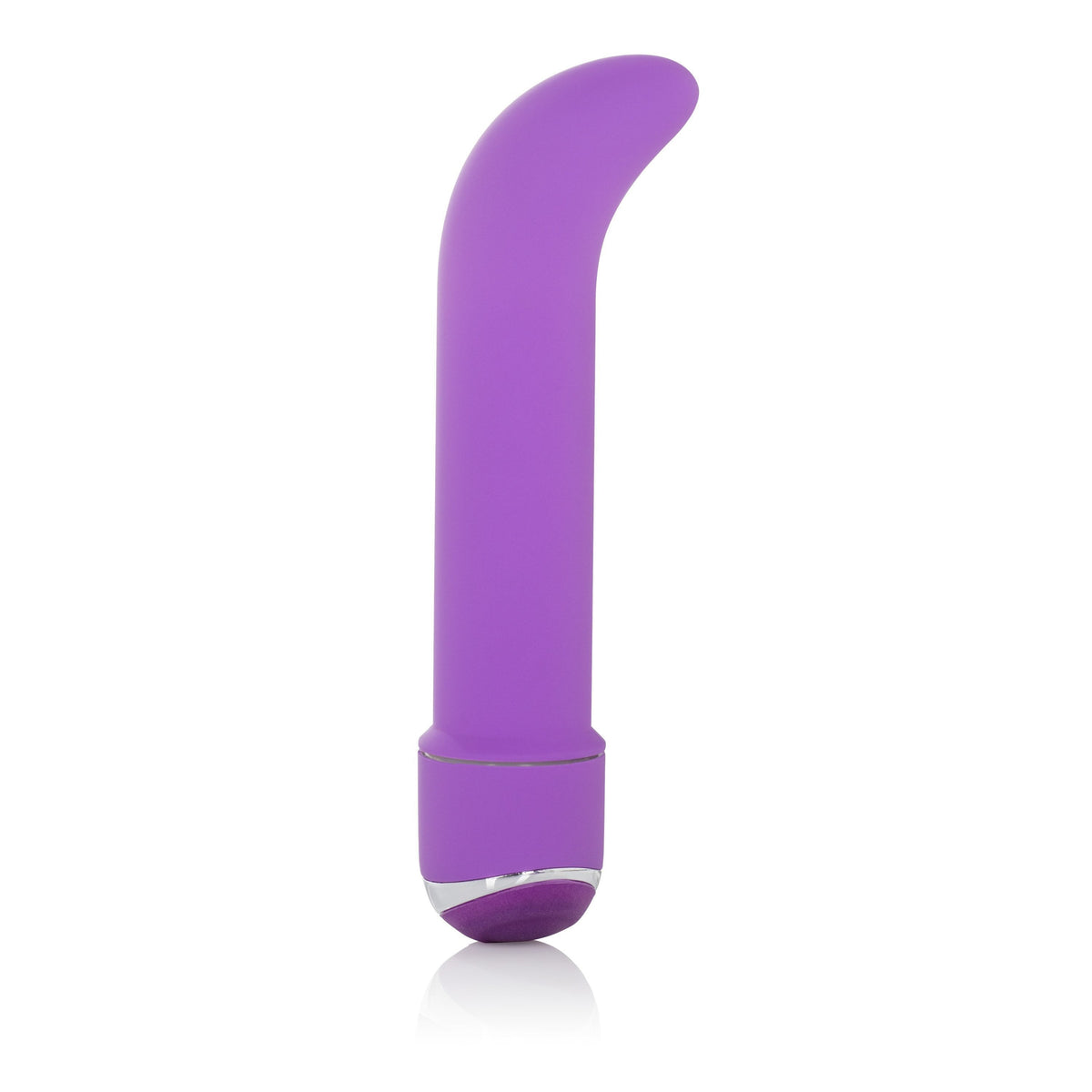 California Exotics - 7 Function Classic Chic Mini G Spot Vibrator (Purple) G Spot Dildo (Vibration) Non Rechargeable