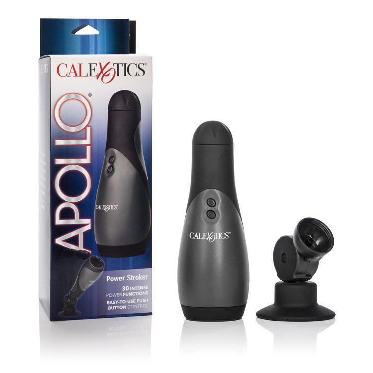 California Exotics - Apollo Power Stroker (Black) Masturbator (Hands Free) Non Rechargeable Singapore