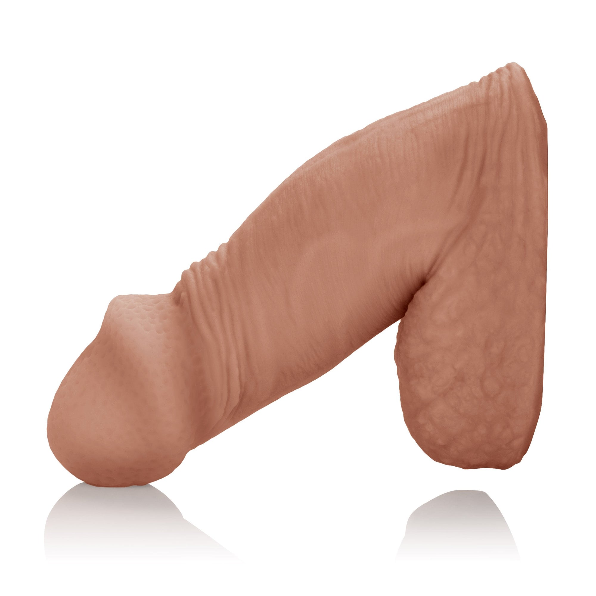 California Exotics - Packer Gear Packing Penis 4’’ (Brown) - Brown - Bachelorette Party Novelties