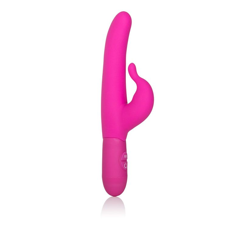 California Exotics - Posh 10-Function Teasing Tickler Rabbit Vibrator (Pink) - Pink - Rabbit Dildo (Vibration) Non
