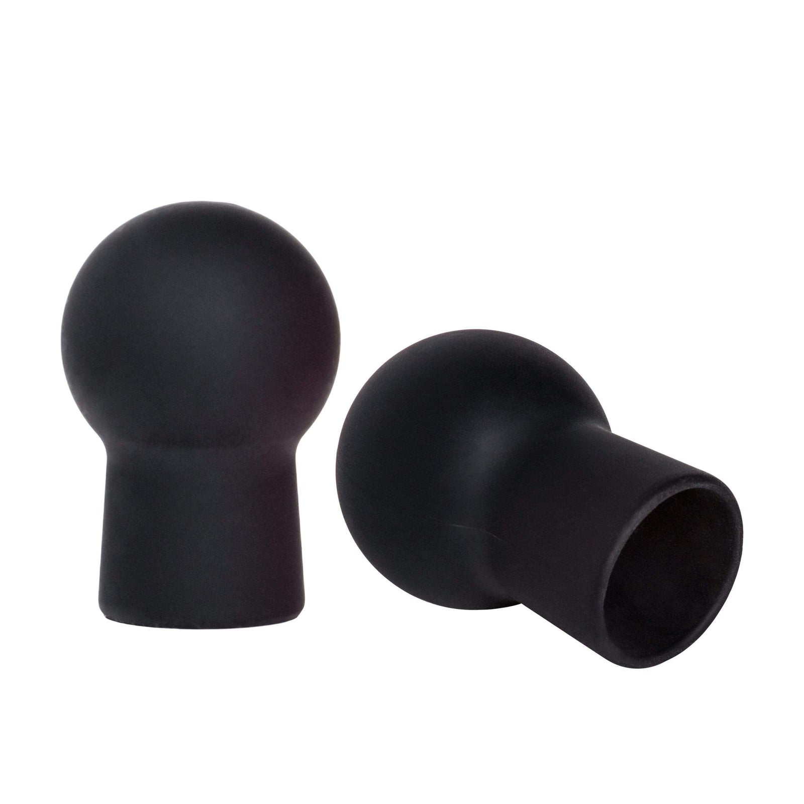 California Exotics - Nipple Play Silicone Advanced Nipple Suckers (Black) Nipple Pumps (Non Vibration) Durio Asia