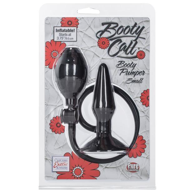 California Exotics - Booty Call Booty Pumper Small (Black) Expandable Anal Plug (Non Vibration) Durio Asia