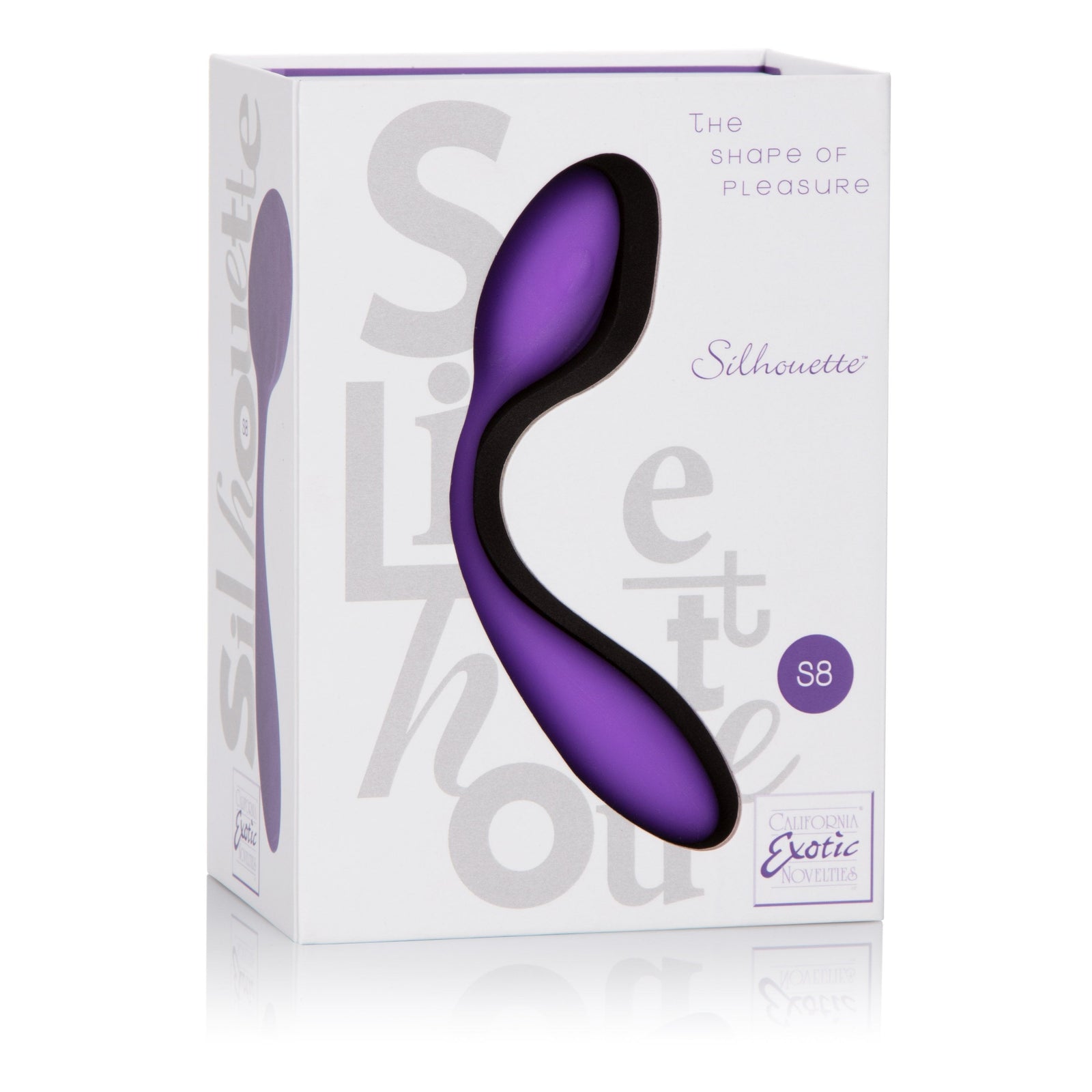 California Exotics - Silhouette S8 Rechargeable G Spot Vibrator (Purple) G Spot Dildo (Vibration) Rechargeable Singapore