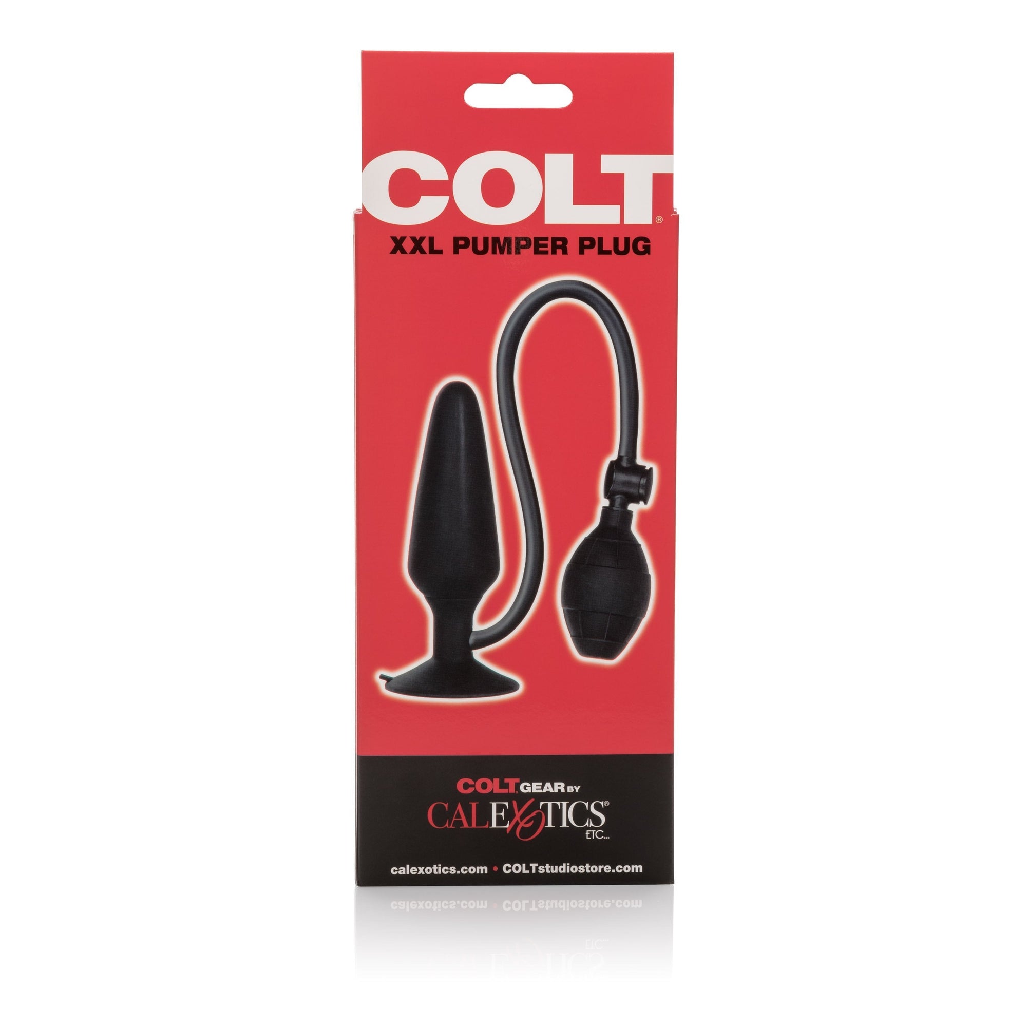 California Exotics - COLT XXL Pumper Anal Plug (Black) Anal Plug (Non Vibration) Singapore