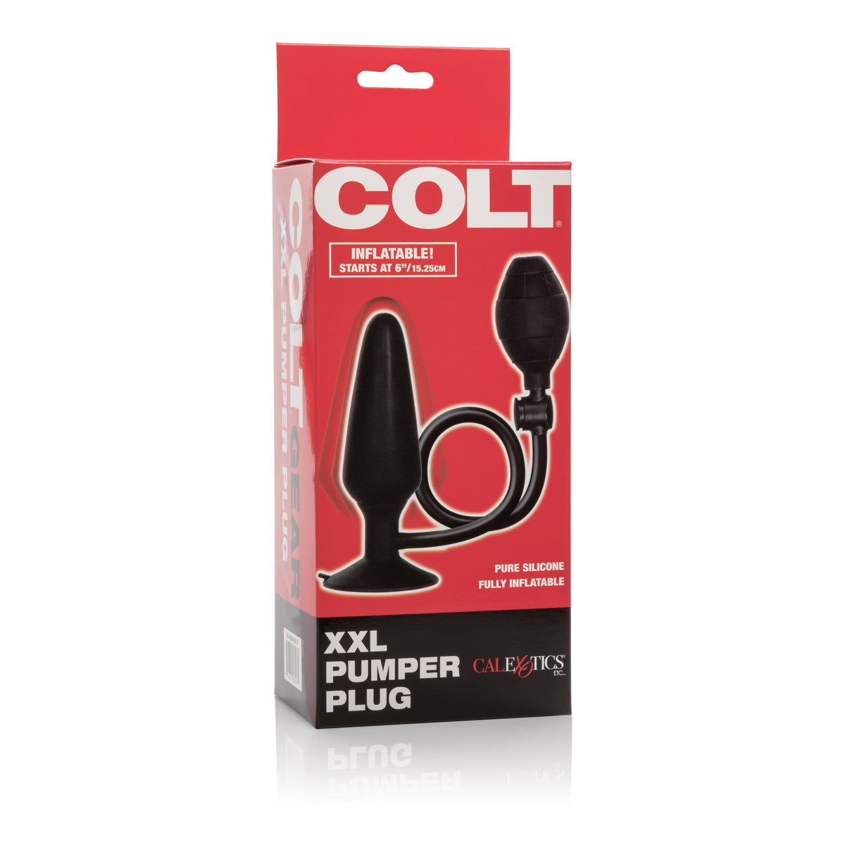 California Exotics - COLT XXL Pumper Anal Plug (Black) Anal Plug (Non Vibration) Singapore