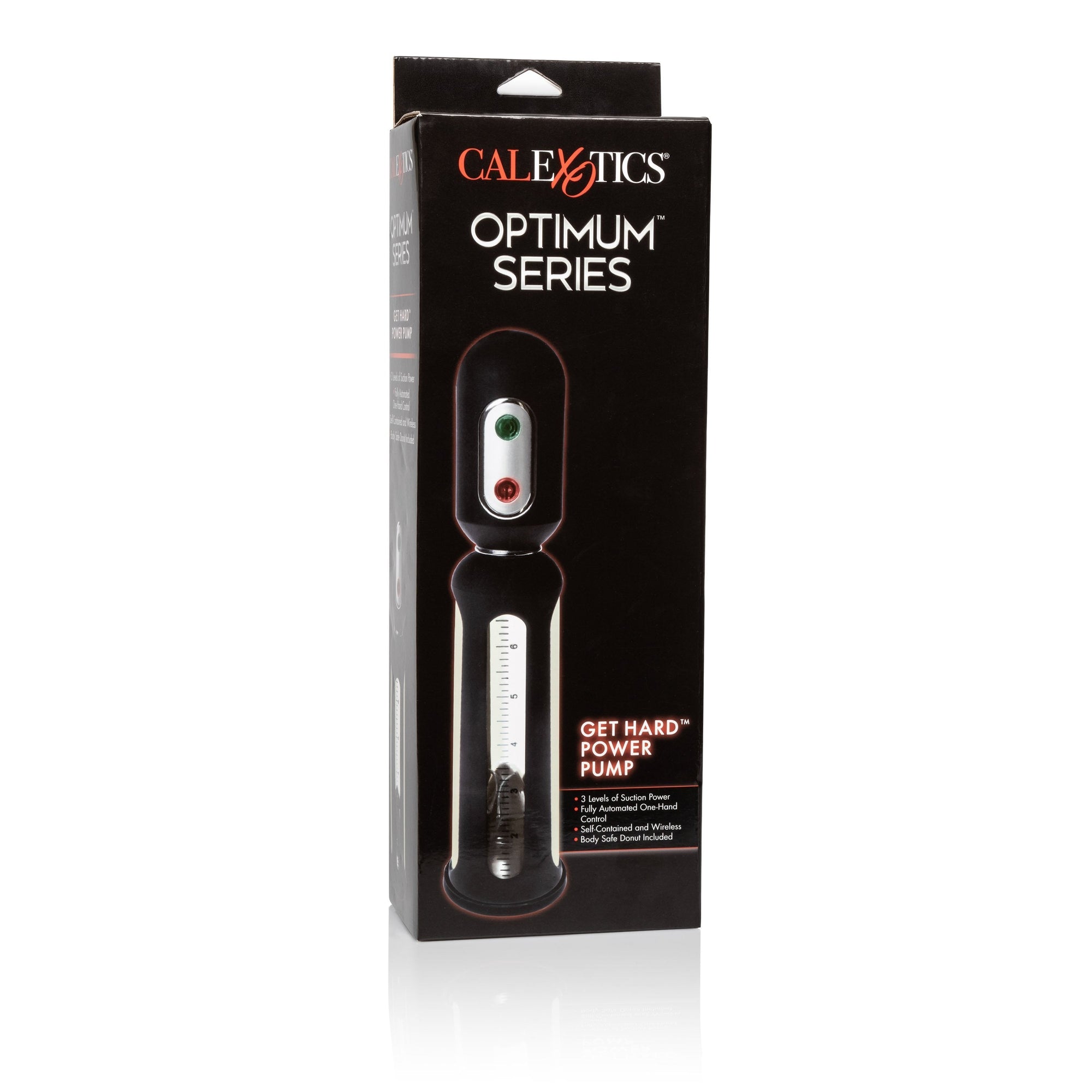 California Exotics - Optimum Series Get Hard Power Penis Pump (Clear) Penis Pump (Vibration) Non Rechargeable Singapore