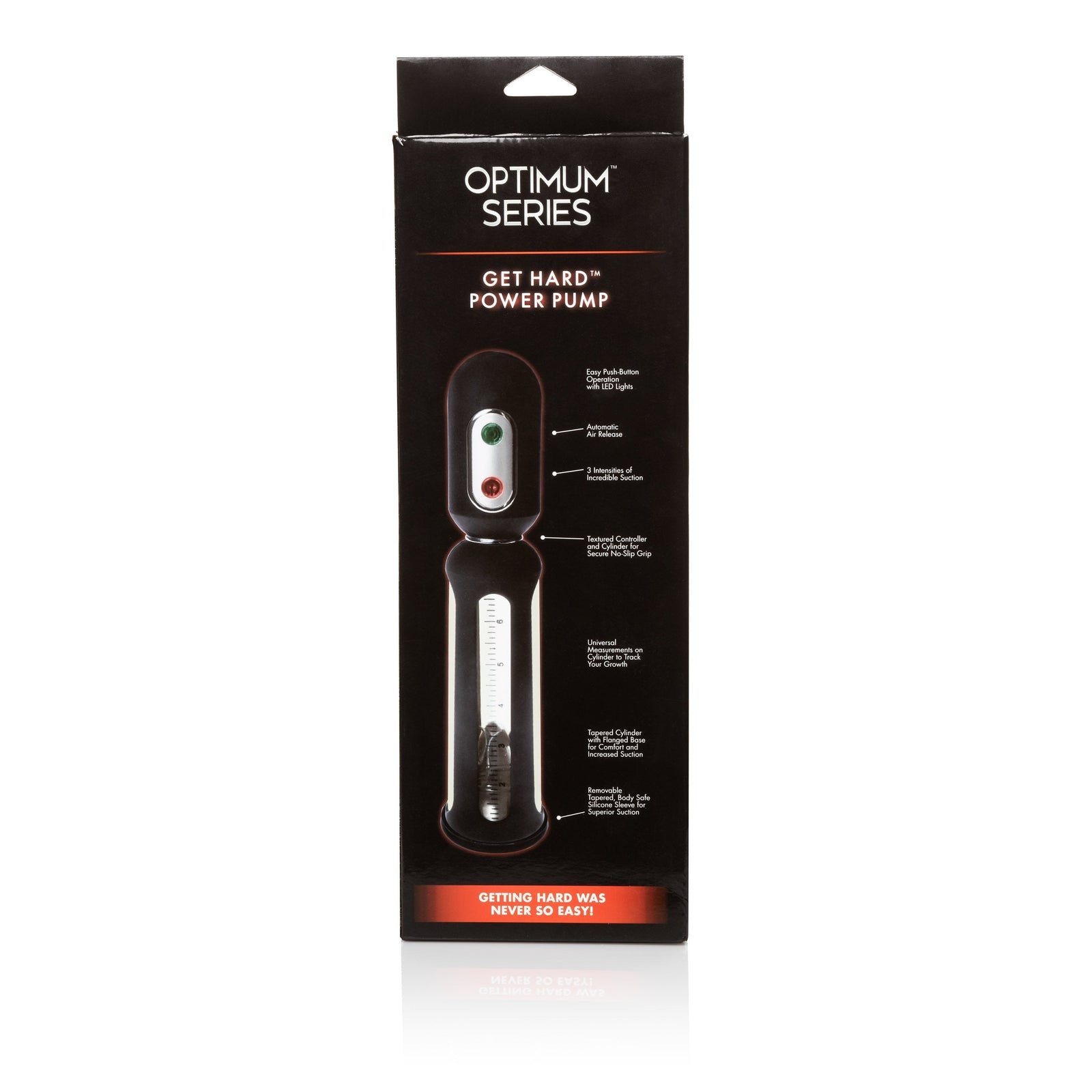 California Exotics - Optimum Series Get Hard Power Penis Pump (Clear) Penis Pump (Vibration) Non Rechargeable Singapore
