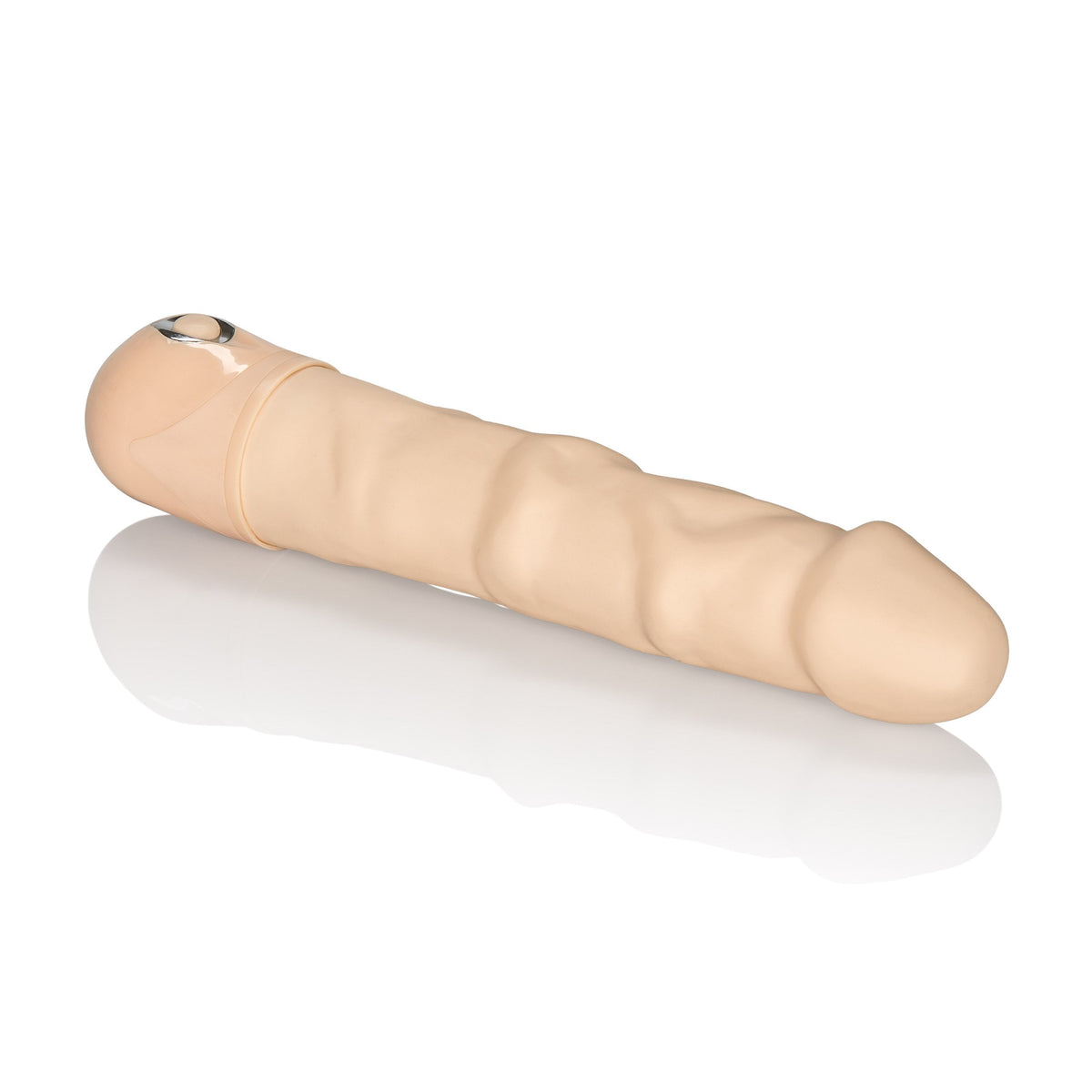 California Exotics - Power Stud Waterproof Rod Dildo Vibrator (Beige) Realistic Dildo w/o suction cup (Vibration) Non Rechargeable Singapore