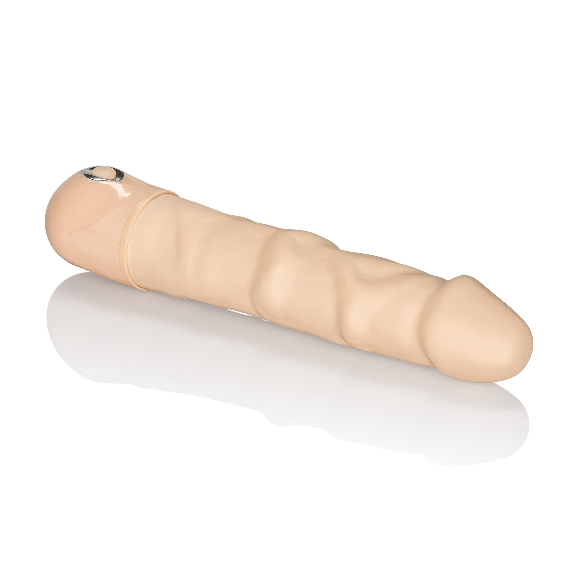 California Exotics - Power Stud Waterproof Rod Dildo Vibrator (Beige) Realistic Dildo w/o suction cup (Vibration) Non Rechargeable Singapore