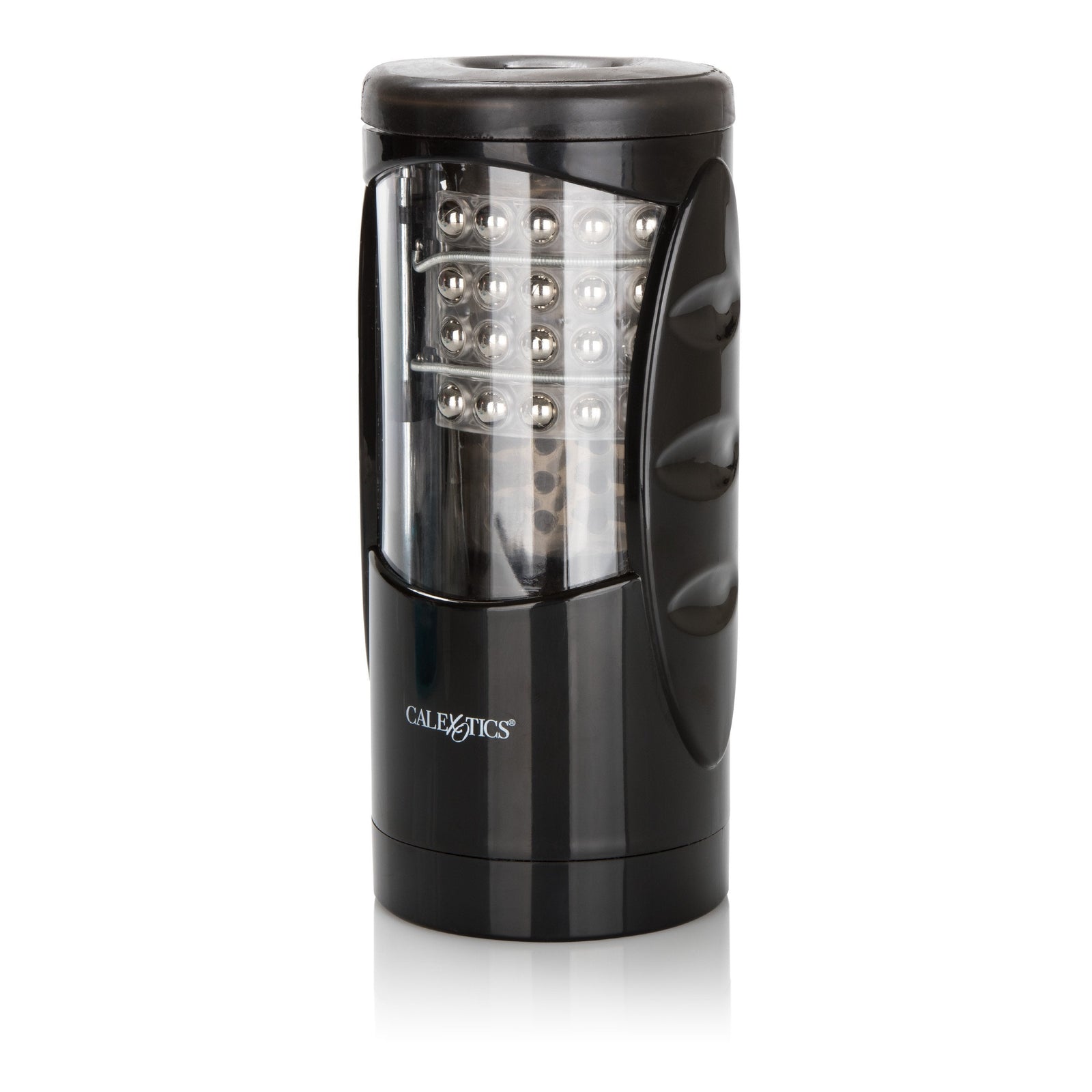 California Exotics - Optimum Power Ultimate Power Stroker Beaded Masturbator (Black) Masturbator (Hands Free) Non Rechargeable Singapore