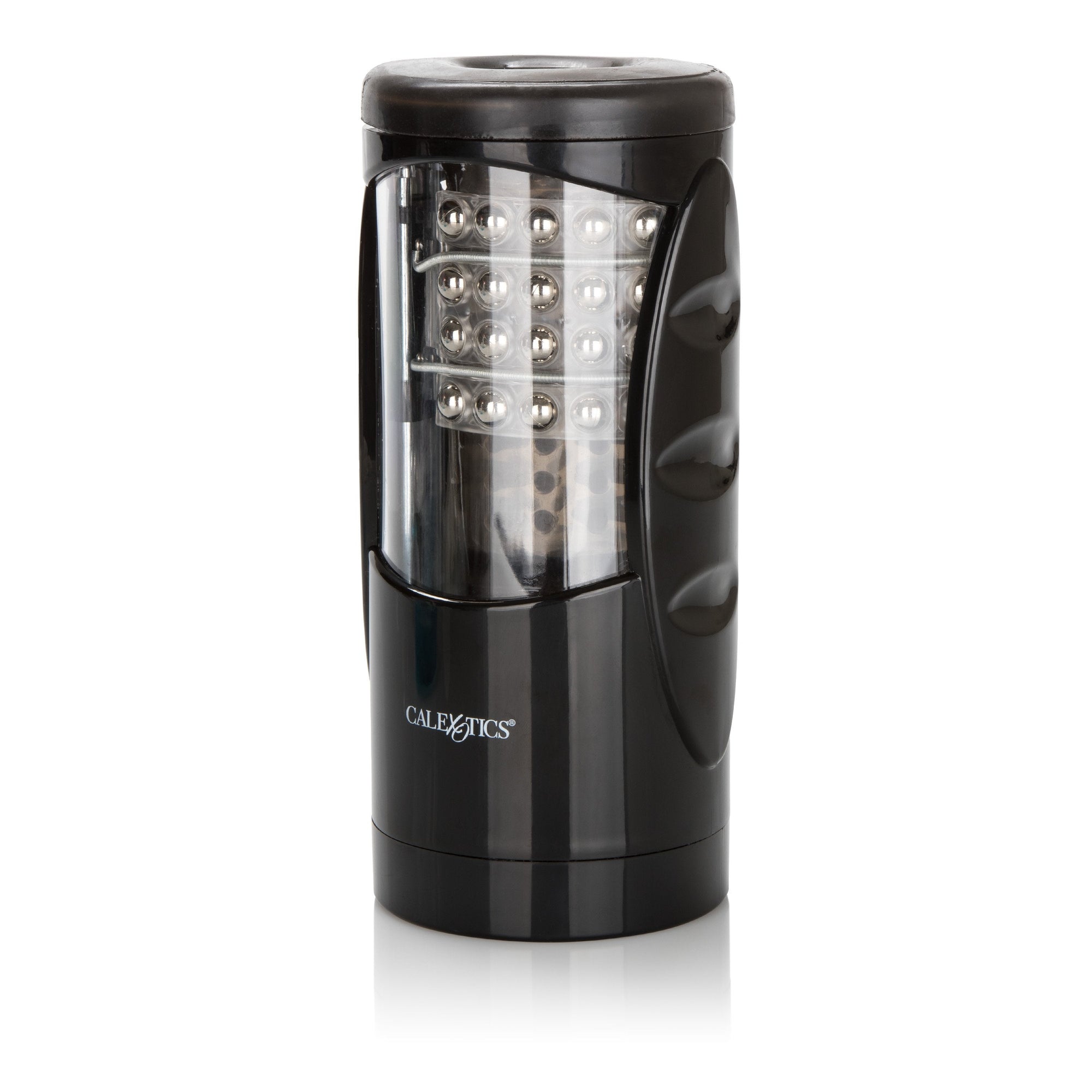 California Exotics - Optimum Power Ultimate Power Stroker Beaded Masturbator (Black) Masturbator (Hands Free) Non Rechargeable Singapore