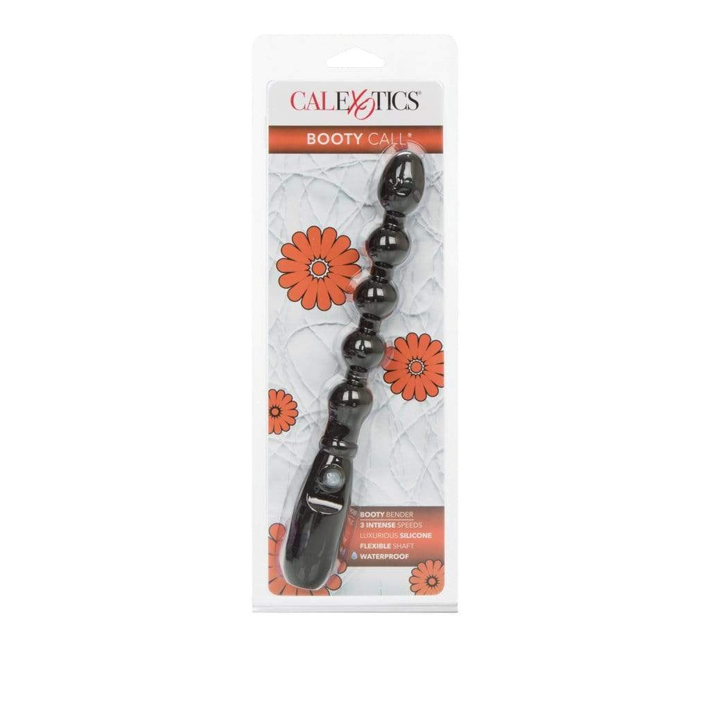 California Exotics - Booty Call Booty Bender Vibrating Anal Beads (Black) Anal Beads (Vibration) Non Rechargeable 716770086341 CherryAffairs