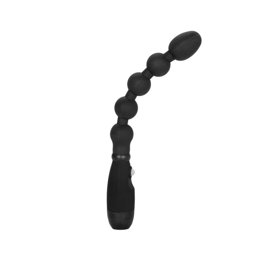 California Exotics - Booty Call Booty Bender Vibrating Anal Beads (Black) Anal Beads (Vibration) Non Rechargeable 716770086341 CherryAffairs
