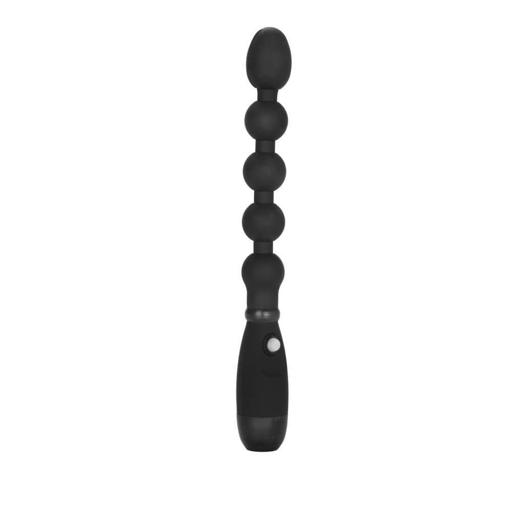 California Exotics - Booty Call Booty Bender Vibrating Anal Beads (Black) Anal Beads (Vibration) Non Rechargeable 716770086341 CherryAffairs