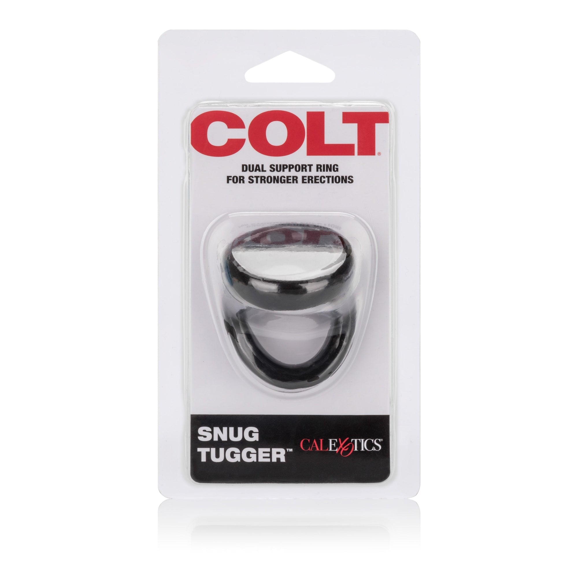 Colt - Snug Tugger Cock Ring (Black) Rubber Cock Ring (Non Vibration) Singapore