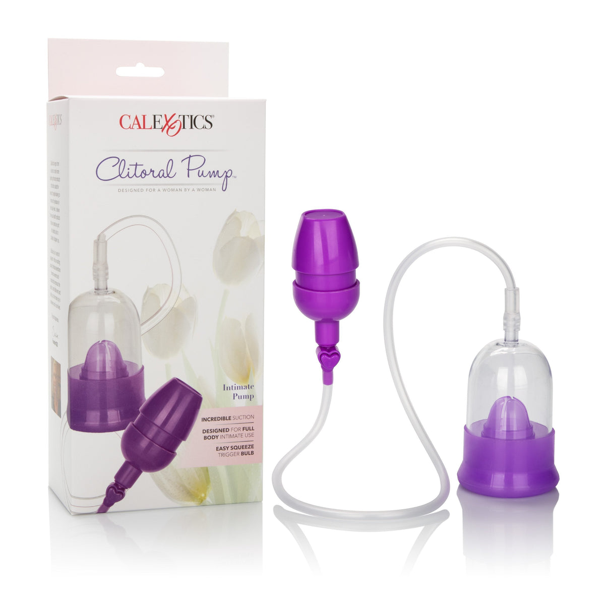 California Exotics - Intimate Pump Sensual Body Pump (Purple) Clitoral Pump (Non Vibration) Durio Asia