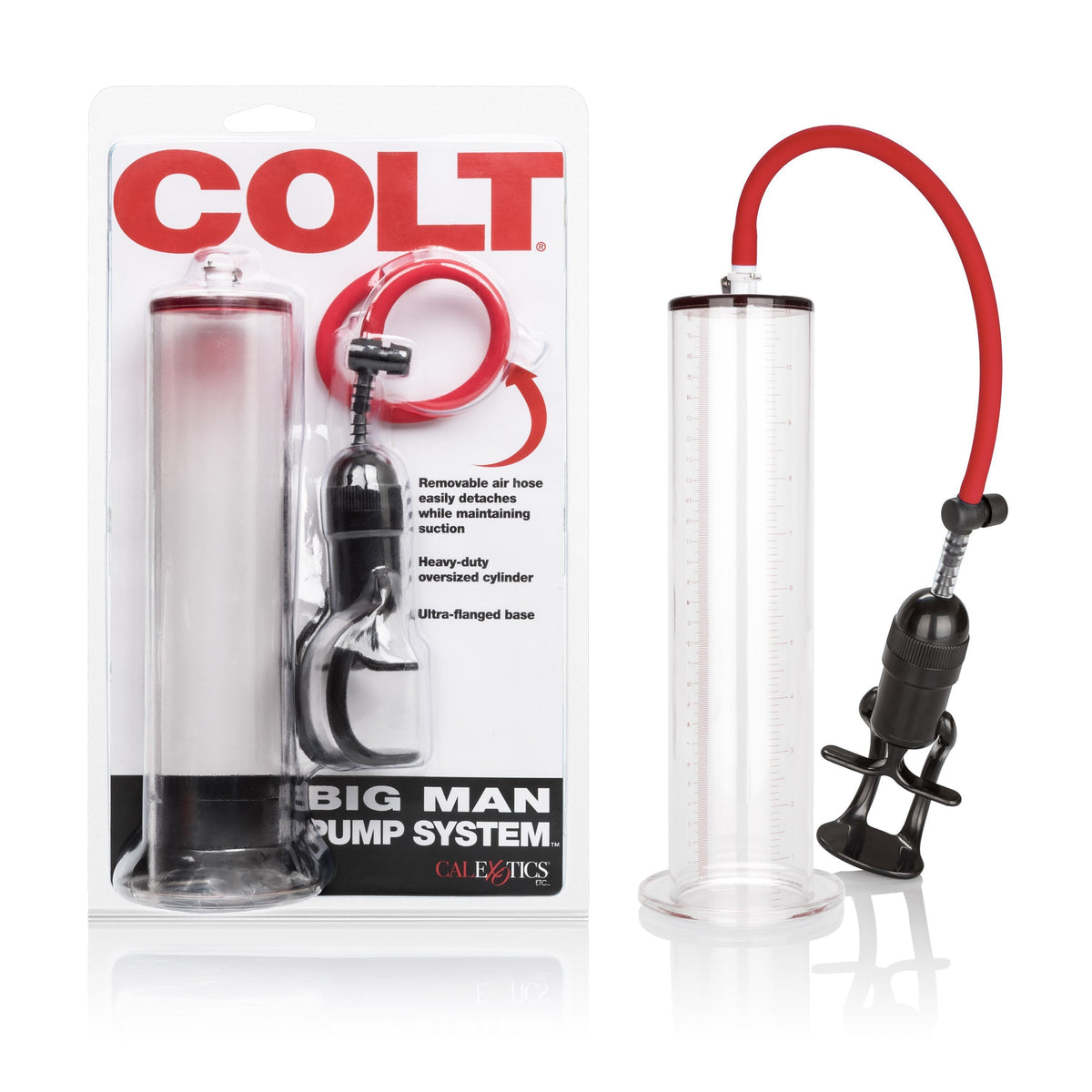 California Exotics - COLT Big Man Penis Pump System (Clear) Penis Pump (Non Vibration) Durio Asia