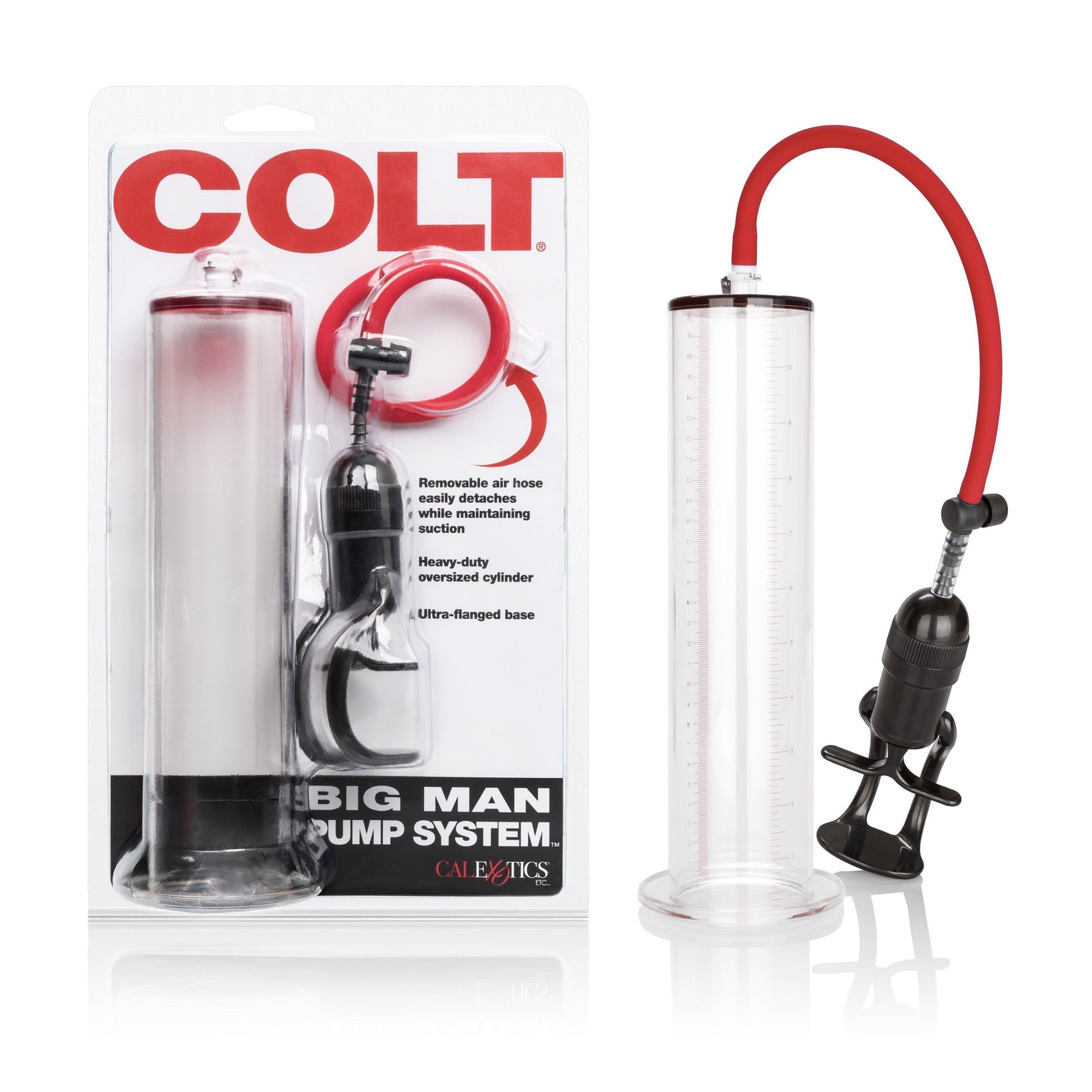 California Exotics - COLT Big Man Penis Pump System (Clear) Penis Pump (Non Vibration) Durio Asia