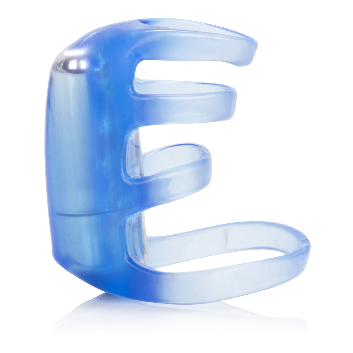 California Exotics - Couple's Pleasure Vibrating Cock Cage (Blue) Cock Sleeves (Vibration) Non Rechargeable Singapore