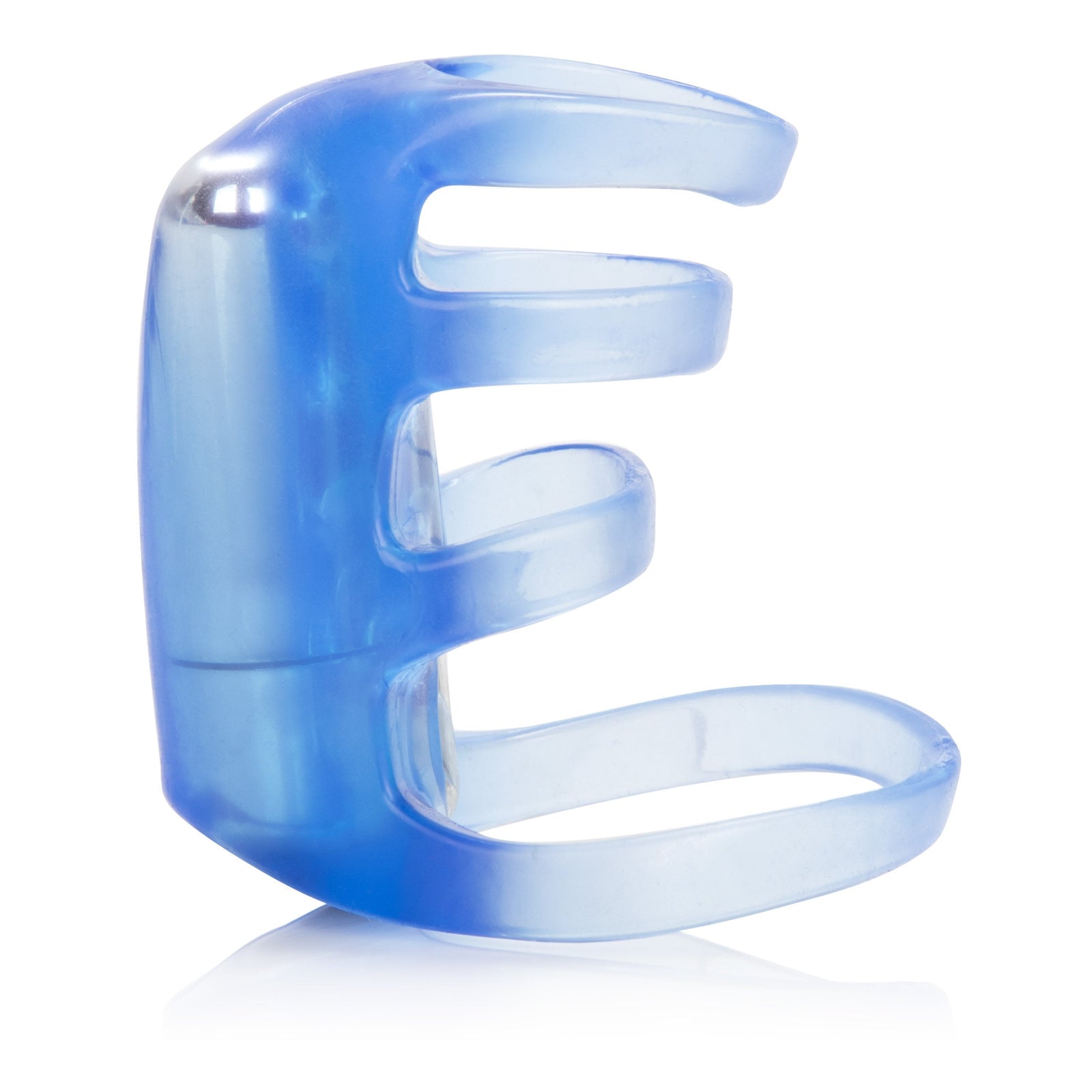 California Exotics - Couple's Pleasure Vibrating Cock Cage (Blue) Cock Sleeves (Vibration) Non Rechargeable Singapore