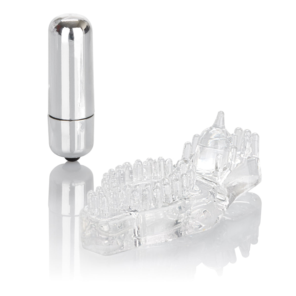 California Exotics - Wireless Passion Enhancer Vibrating Cock Ring (Clear) Rubber Cock Ring (Vibration) Non Rechargeable Singapore