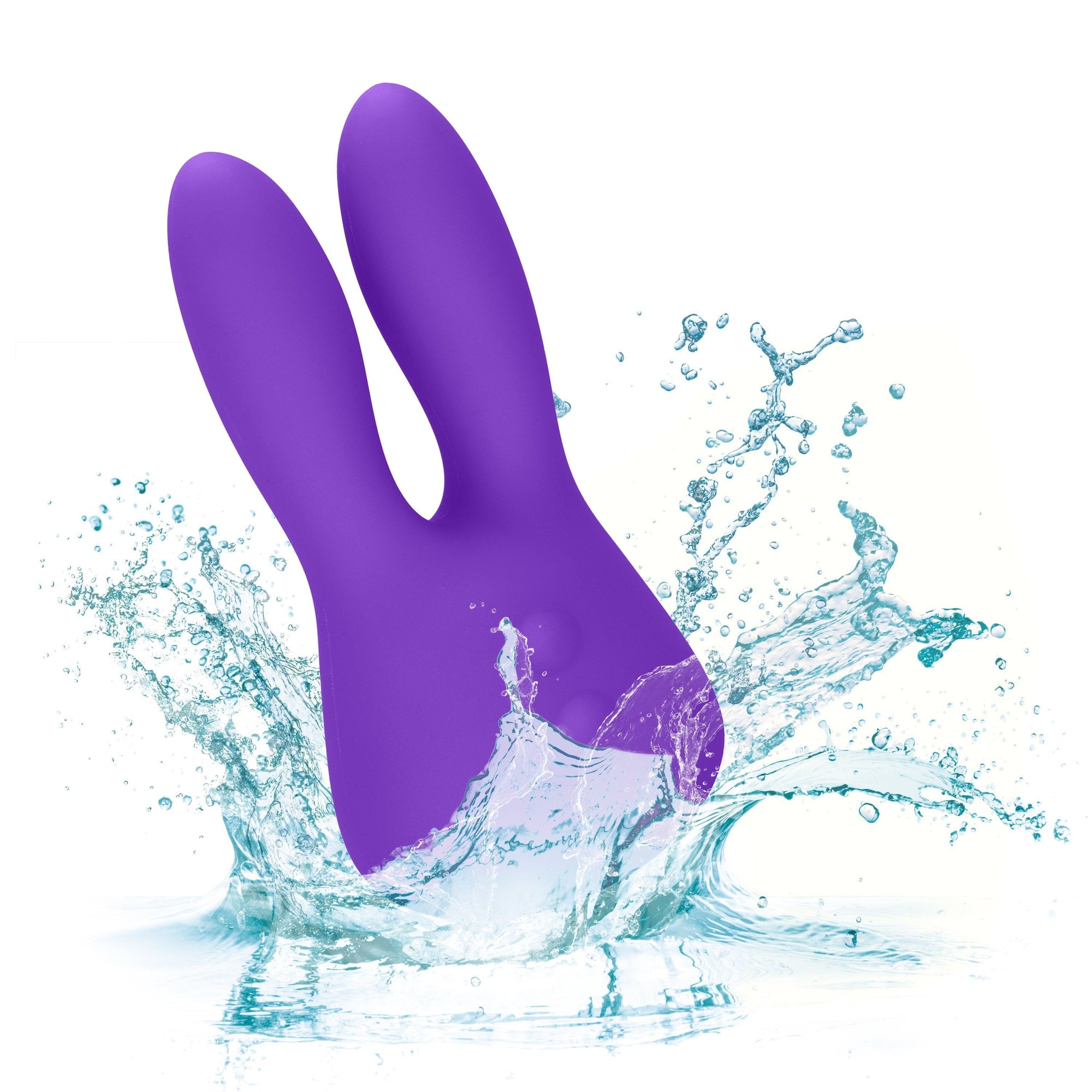 California Exotics - Mini Marvels Silicone Marvelous Bunny Clit Massager  (Purple) Clit Massager (Vibration) Rechargeable Singapore