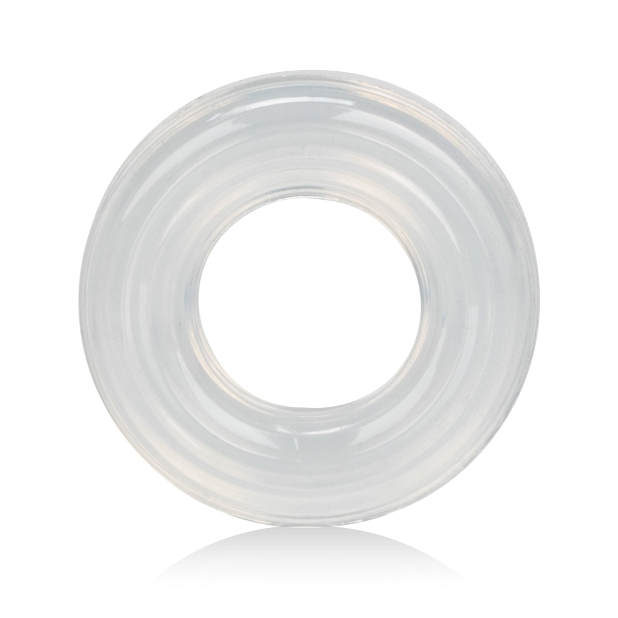 California Exotics - Premium Silicone Cock Ring Large (Clear) Silicone Cock Ring (Non Vibration) Singapore